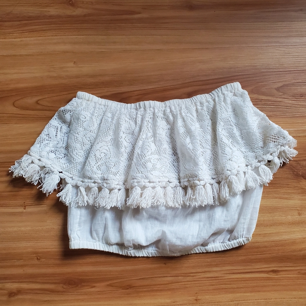 Rip Curl Tassle Tube Top